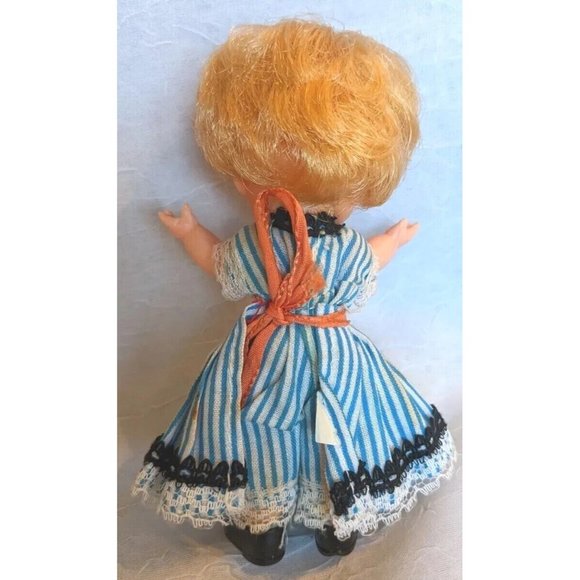 Miss Muffet Doll 1968 Kutter Blonde Nursery Rhyme Lil Arnold Hong Kong Vtg Boxed - Picture 3 of 13